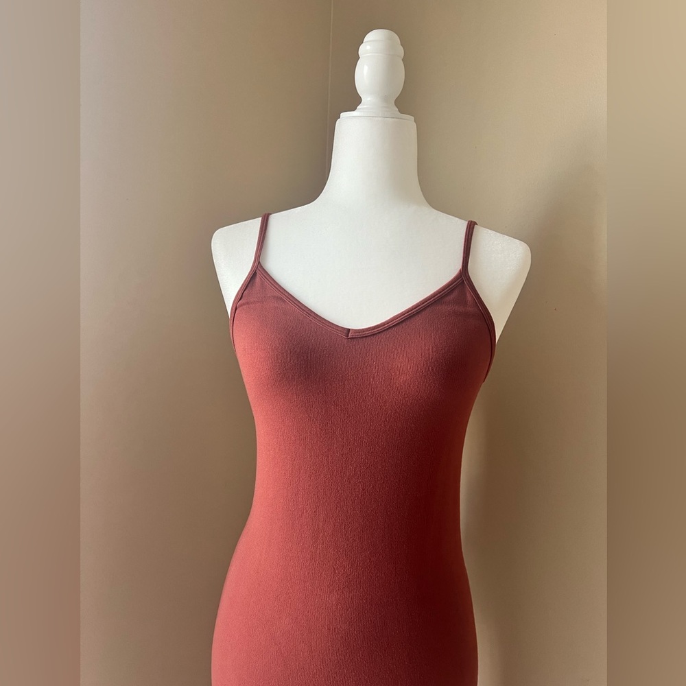 Body con athletic wear midi dress. Slit on side.